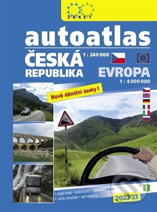 Autoatlas Česká republika + Evropa 2022/23 - Žaket