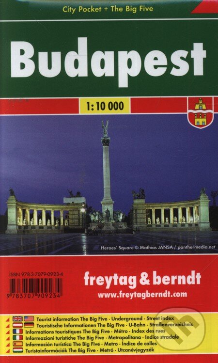 Budapešť 1:10 000