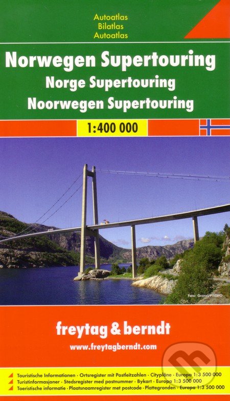 Norwegen Supertouring 1:400 000 - freytag&berndt