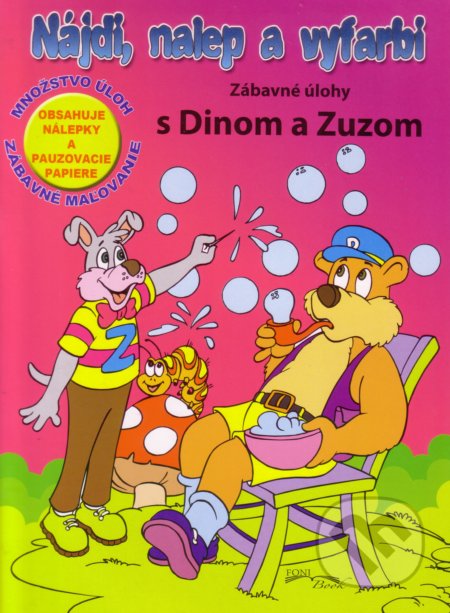 Zábavné úlohy s Dinom a Zuzom - Foni book
