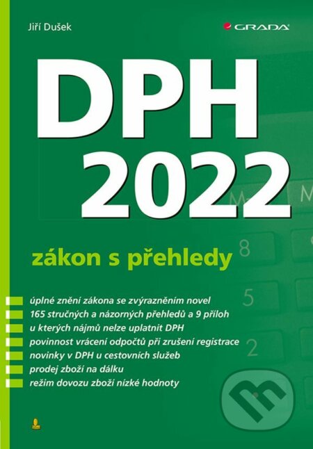 DPH 2022 - zákon s přehledy - Jiří Dušek