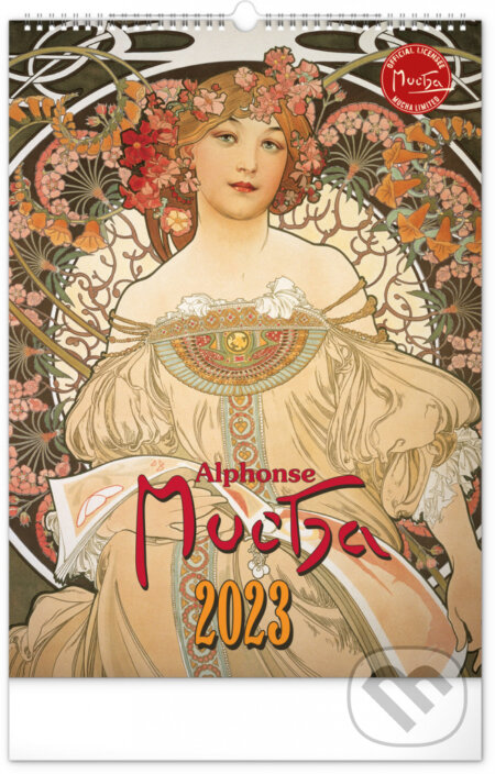Nástěnný kalendář Alfons Mucha 2023 - 