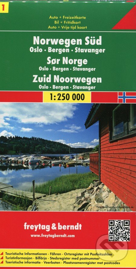 Norvegen Süd 1:250 000 - freytag&berndt
