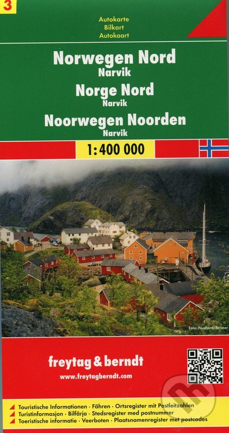 Norwegen Nord 1:400 000 - freytag&berndt