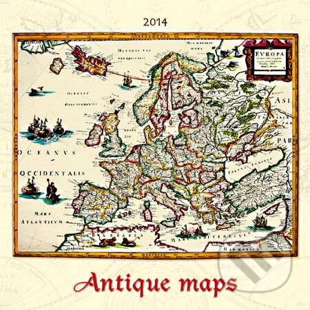 Antique Maps 2014 (nástenný kalendár) - 
