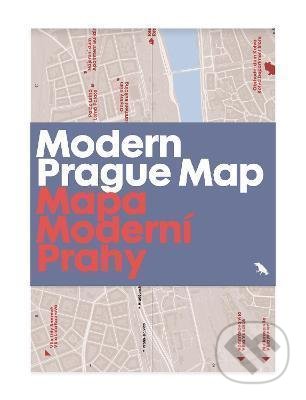 Modern Prague Map: 20th century architecture guide map : Mapa Moderni Prahy