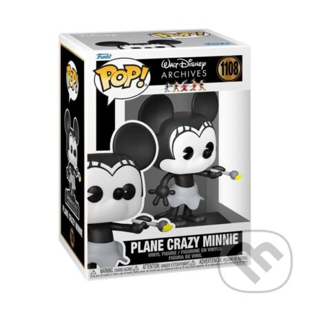 Funko POP Disney: Minnie Mouse - Plane Crazy Minnie (1928) - Funko