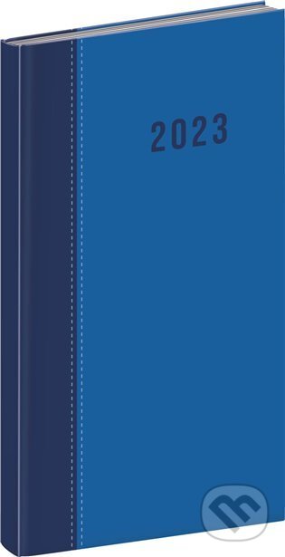 Kapesní diář Cambio 2023, modrý - 
