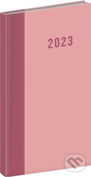 Kapesní diář Cambio 2023, růžový - 