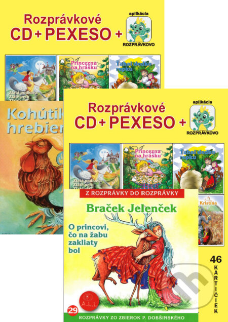 Žlté Pexeso + Rozprávkové CD - 