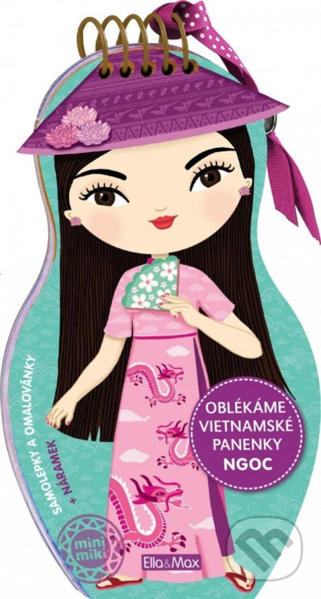 Oblékáme vietnamské panenky - Ngoc - Ema Potužníková