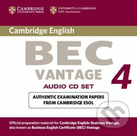 Cambridge BEC 4 Vantage Audio CDs (2) : Examination Papers from University of Cambridge ESOL Examinations