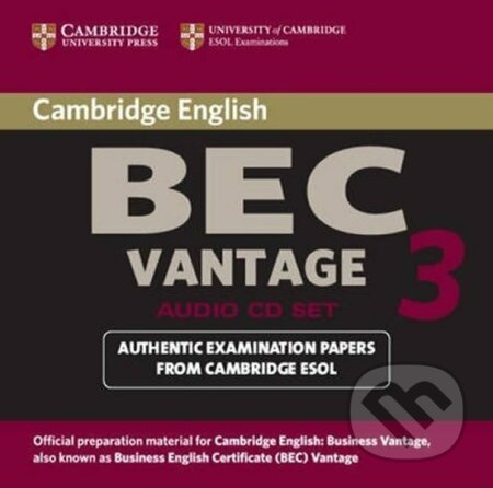Cambridge BEC Vantage 3 Audio CD Set (2 CDs)
