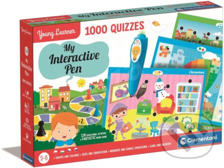 Clementoni 1000 kvízov + interaktívne pero