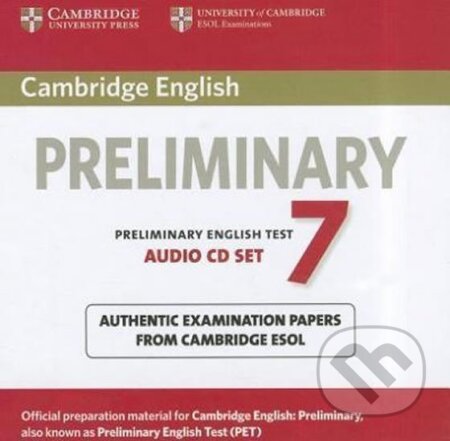 Cambridge English Preliminary PET 7: B1 Audio CDs (2)