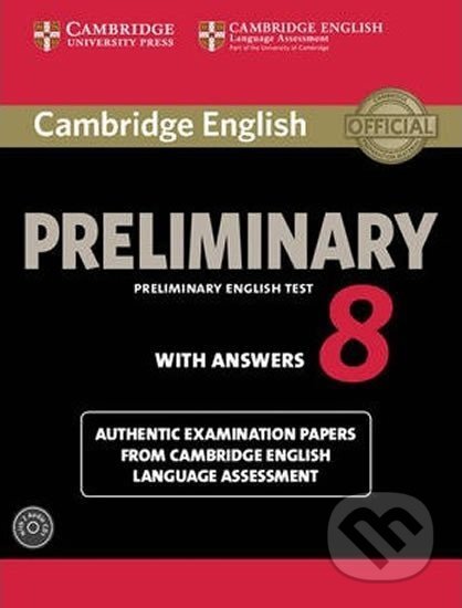 Cambridge English Preliminary PET 8: Self-study Pk (SB w. Ans. & A-CDs (2))