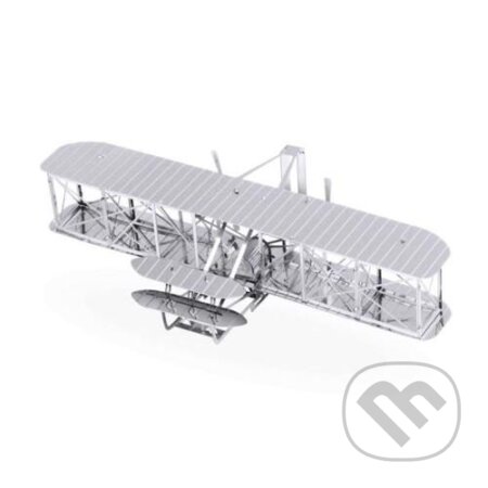 Metal Earth 3D kovový model Wright Airplane /Dvojplošník bratří Wrigtů - 