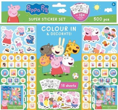 Peppa Pig - Samolepkový set 500