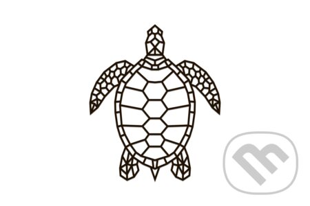 Drevené puzzle – korytnačka