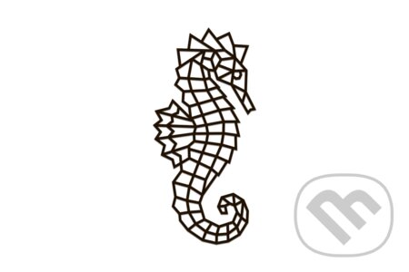 Drevené puzzle – morský koník