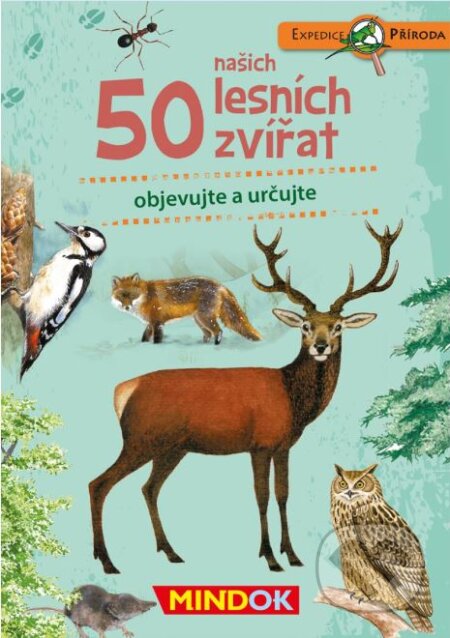 Expedícia príroda: 50 lesných zvierat - 