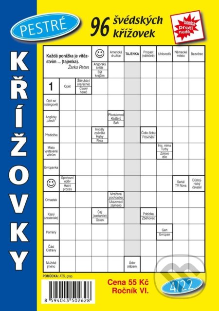 Pestré křížovky 4/2022