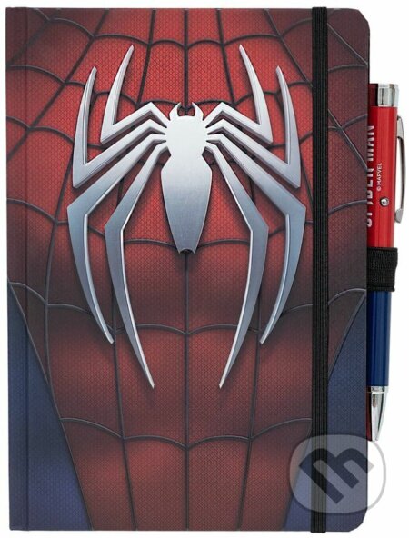 Poznámkový blok s perom Marvel - Spiderman: Logo - Spiderman