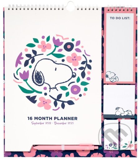 Nástenný plánovací kalendár 2022/2023 Snoopy: Super - 