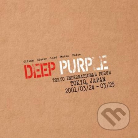 Deep Purple: Live In Tokyo 2001 - Deep Purple