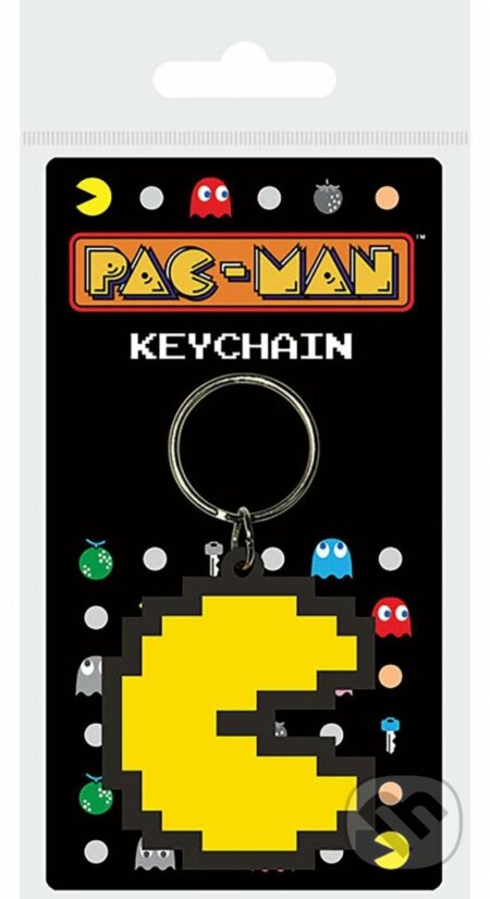 Kľúčenka gumová Pac Man - Pixel