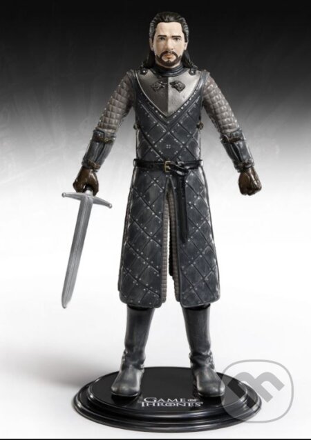 Game of Thrones: Bendyfig tvarovateľná postavička - Jon Snow - Noble Collection