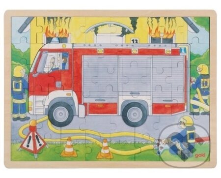 puzzle Hasiči při práci