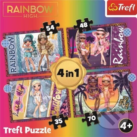 Rainbow High Módní panenky 4v1