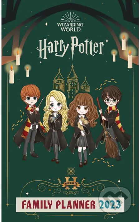 Oficiálny nástenný plánovací kalendár 2023 Harry Potter - 