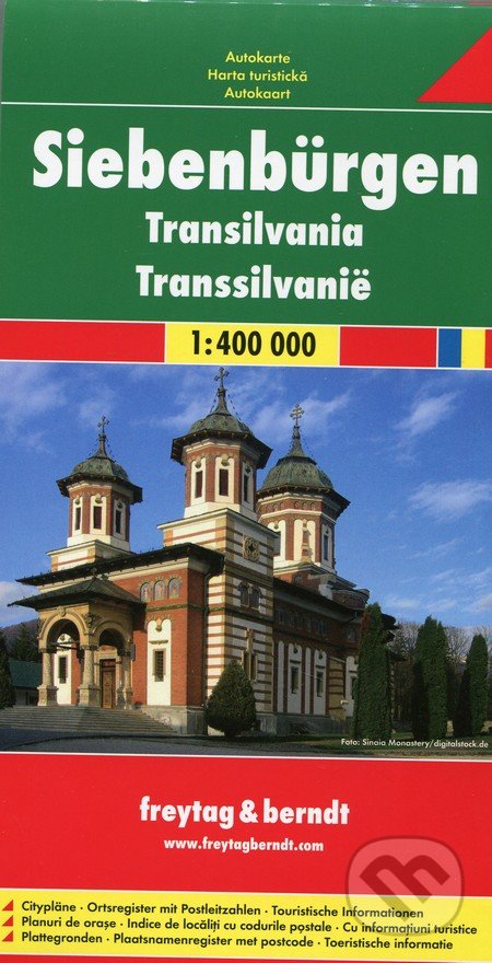 Siebenbürgen - Transilvania 1:400 000 - freytag&berndt