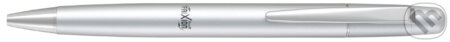 Roller FriXion LX - kovový a gumovateľný , 0.7, (M) stredný hrot, strieborná - 