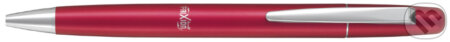 Roller FriXion LX - kovový a gumovateľný , 0.7, (M) stredný hrot, červená - 