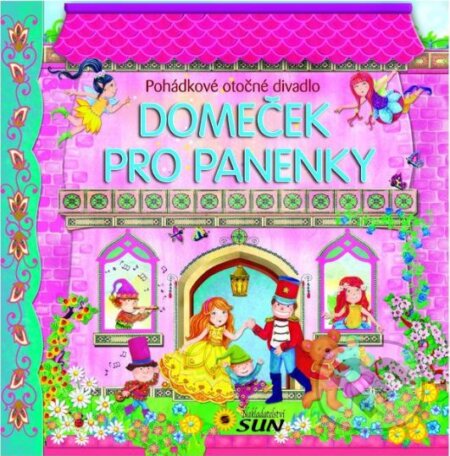 Domeček pro panenky - Pohádkové otočné divadlo