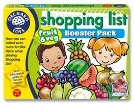 Shopping list - fruit &amp; veg (Nákupný zoznam - ovocie a zelenina) - 