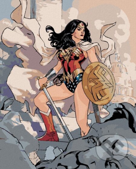 Malování podle čísel: Wonder Woman - A ZRÚCANINA