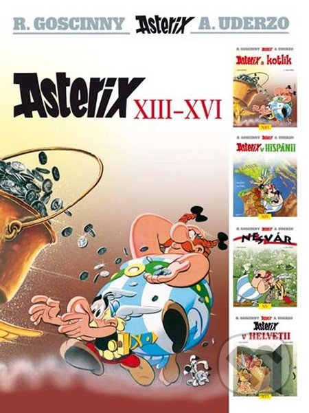 Asterix XIII - XVI - René Goscinny, Albert Uderzo