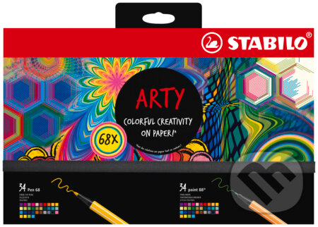 Kreatívna sada STABILO ARTY – 68 ks - 
