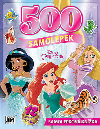 500 samolepek - Disney Princezny - 