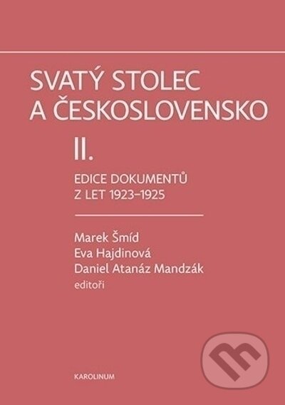 Svatý stolec a Československo II