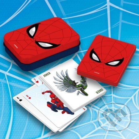 Hrací karty Spiderman box