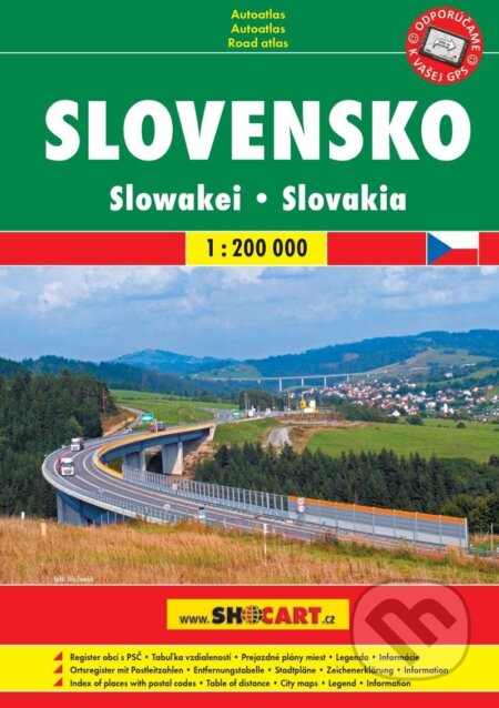 Slovensko 1:200 000 / autoatlas...
