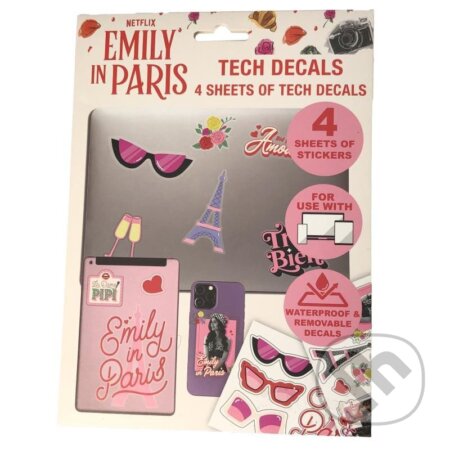 Emily in Paris samolepky