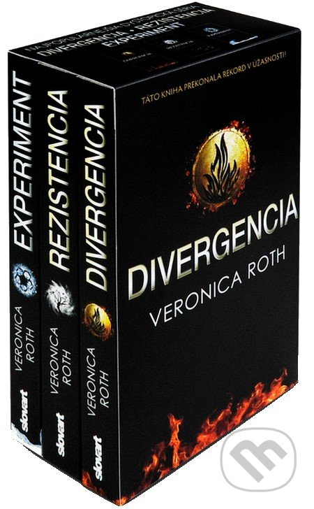 Divergencia (kolekcia troch titulov v brožovanej väzbe) - Veronica Roth