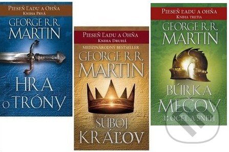 Hra o tróny + Súboj kráľov + Búrka mečov 1 - George R.R. Martin