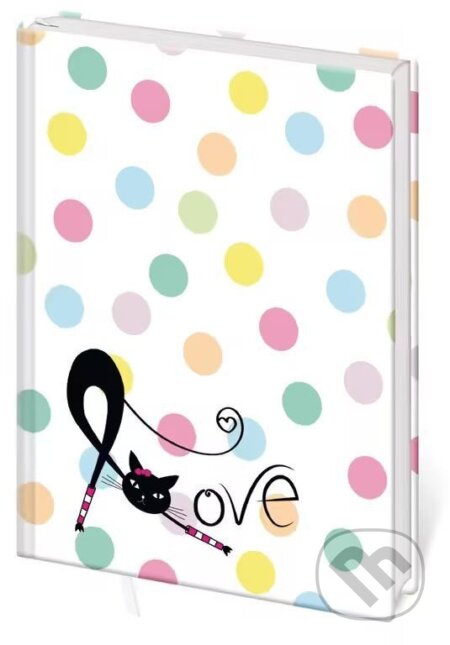 Zápisník Vario linkovaný Cat